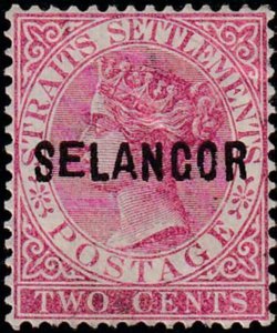 Malaya - Selangor 1882-1883 SC 7 MLH 