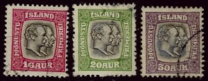 Iceland SC O36-O38 used F-VF CV$47.50...in Demand!