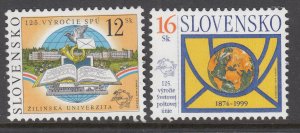 Slovakia 334-335 MNH VF