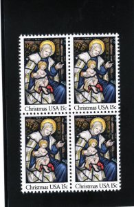 1842 Christmas, MNH blk/4