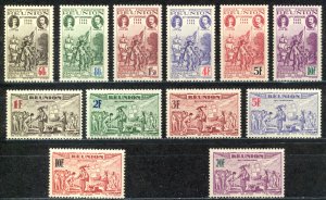 Reunion Sc# 177B-177G, C13A-C13f MNH 1943 French in Reunion 300th