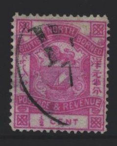 North Borneo Sc#35 Used
