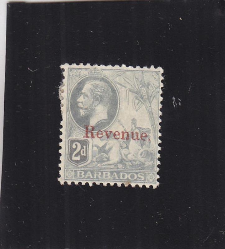 Barbados: Revenue, Sc #5, MH (24631)