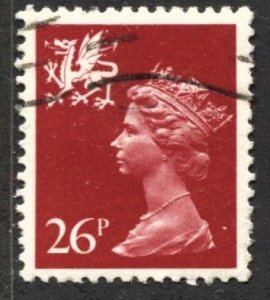 STAMP STATION PERTH Wales #WMH47 QEII Definitive Used 1971-1993