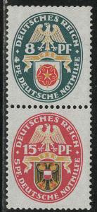 Germany Scott # B29, B30, mint hr, se-tenant, Mi# S68