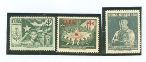 Cuba #535/565/C152 Unused Single (Scouts)