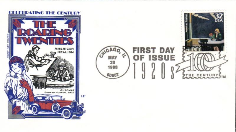 #3184n American Realism Farnam FDC