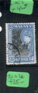 MALAYA KEDAH  (P1207B)   SULTAN  50C  SG 99   VFU 