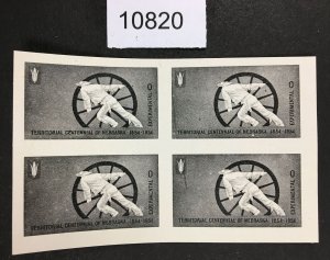 MOMEN: US STAMPS # TD100 MINT OG NH BLOCK LOT #10820
