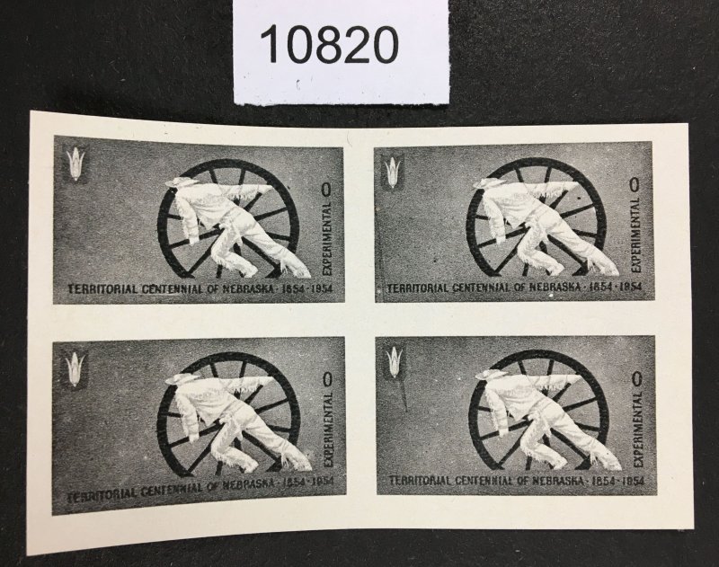 MOMEN: US STAMPS # TD100 MINT OG NH BLOCK LOT #10820