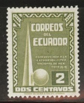 Ecuador Scott 388 MH* 1939  stamp