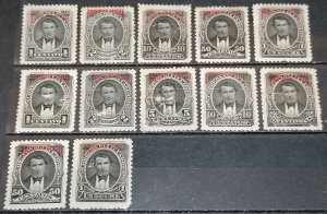 Ecuador official stamps 1894-1895