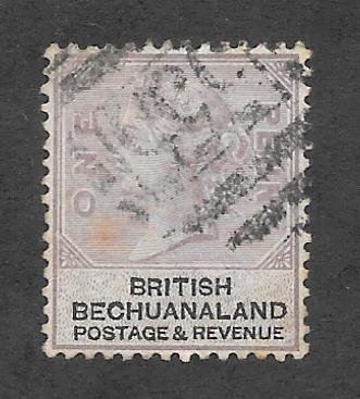 Bechuanaland Scott #11 Used 1p Queen Victoria 2017 CV $4.25