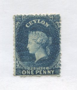 Ceylon QV 1861 1d mint o.g. hinged