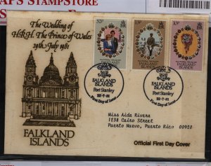 Falkland Islands 324-326