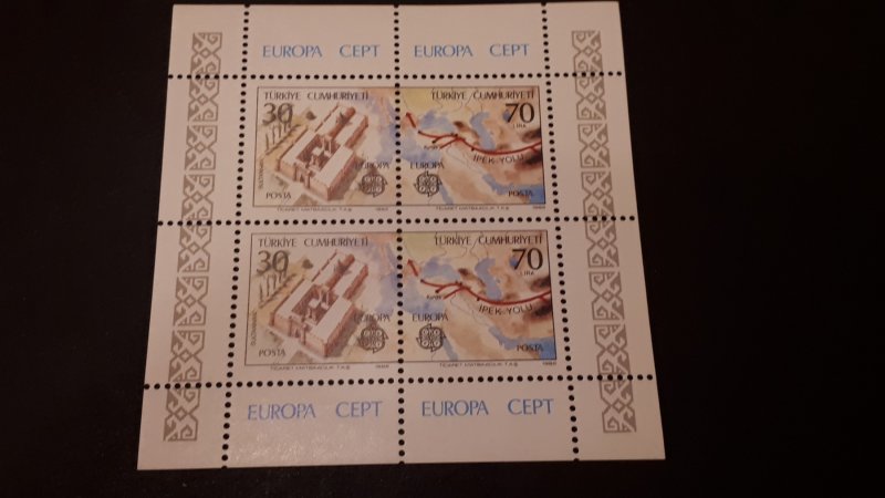 Europa CEPT - Cyprus Turkish 1982.  ** MNH Block