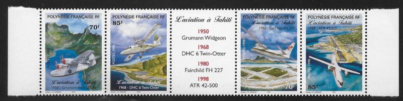 FRENCH POLYNESIA SC# 730  FVF/MNH 1998