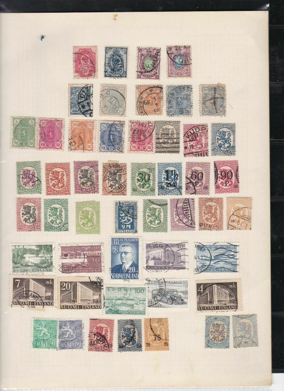 finland stamps page ref 17979