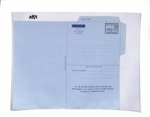 AP58 St Christopher Nevis Angla Airmail Air Letter Postal Stationery Cover PTS