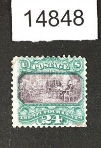 MOMEN: US STAMPS # 120 UNUSED REGUMMED $3,000 LOT #14848