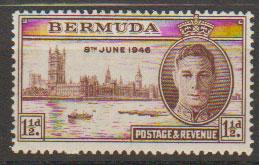 Bermuda SG 123  Mint Very Light Hinge