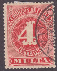 Chile J45 Postage Due 1898