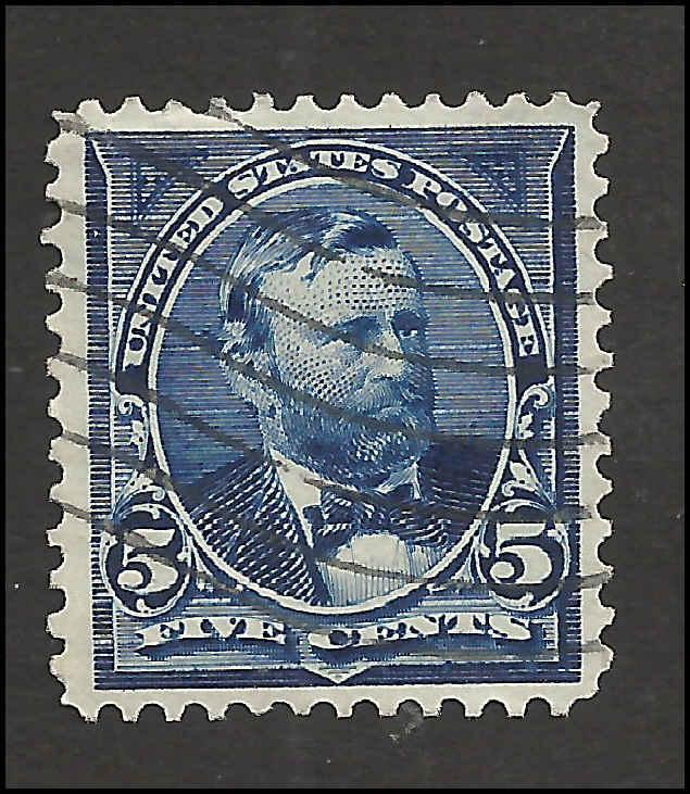 # 281 Dark Blue Used Ulysses S. Grant