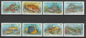 BARBUDA 1990 SG 1195/1202 MNH