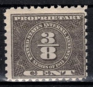 USA - Revenues - Proprietary - Scott RB34 MNH (SP)