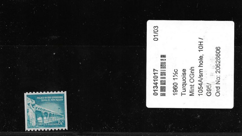 Scott #1054A Single, Small Holes  PSE GEM 100 MNH-2024 SMQ Value $175.00