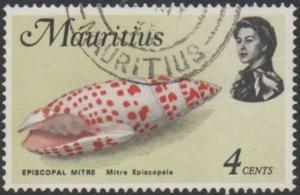 Mauritius 1969	4c ´Episcopal Mitre´ used
