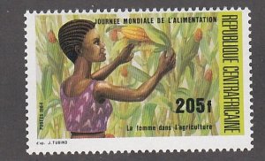 Central Africa # 686, World Food  Day, Mint NH, 1/2 Cat