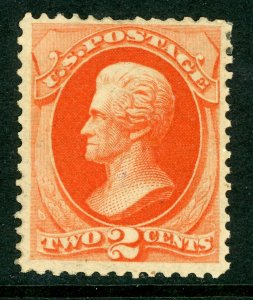 USA 1875 Continental 2¢ Jackson Scott # 178 Mint Q161