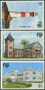 Fiji 1979 SG594A-595cA Architecture MNH