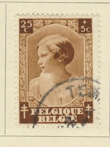 1937 A6P15F175 Belgium Semi-Postal Stamp 25c+5c Used-