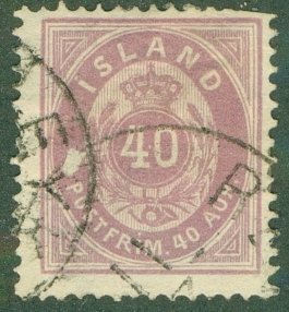 ICELAND 18 USED RL 4020 CV $45.00 BIN $11.00