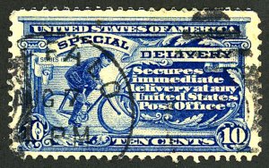 U.S. #E6 Used Creased Flaws