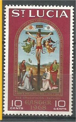 ST. LUCIA, 1968, MH 10c, Easter, Scott 231