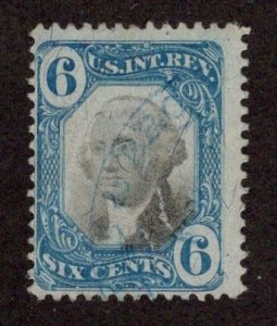 US #R108 Six Cent Revenue F/U  ~jm-1778