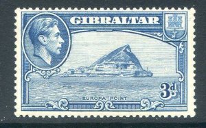 Gibraltar 3d Light Blue SG125 Mounted Mint