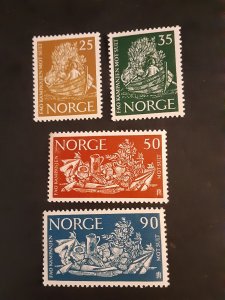 Norway #433-436             MH