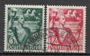 Germany - 1938 Assumption of power Sc# B116/B117 (9727)