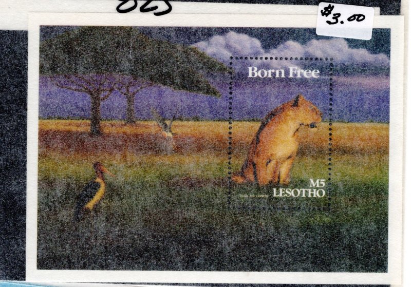 Lesotho #825 MNH - Stamp Souvenir Sheet