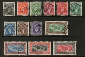 Zanzibar 1952 SG 339-352 FU