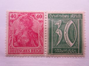 GERMANY Zusammendrucke, Michel: W18, MINT NEVER HINGED, Lot31, Cat: €10