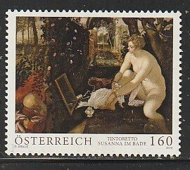 2015 Austria - Sc 2585 - MNH VF - 1 single - Tintoretto