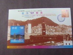 HONG KONG # 776b--MINT/NEVER HINGED---SOUVENIR SHEET---1997