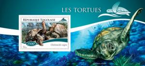 TOGO 2014 SHEET TURTLES REPTILES MARINE LIFE tg14721b