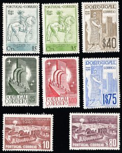 Portugal Stamps # 587-94 MNH XF Scott Value $47.00