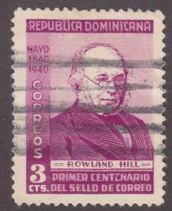 Dominican Republic 356  Sir Rowland Hill 1940